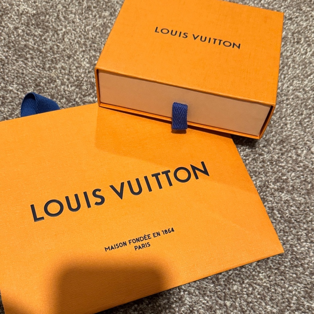 Louis Vuitton Vibrant Orange Box and Bag Set